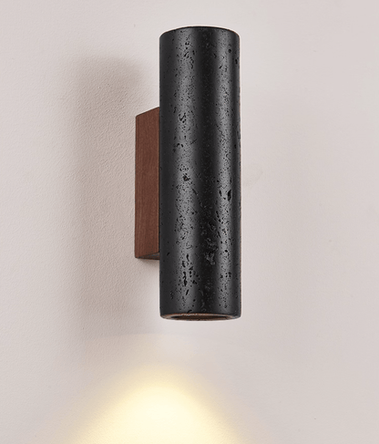 Volcanic Noir Wall Sconce - Adjustable Angle & Energy-Efficient LED