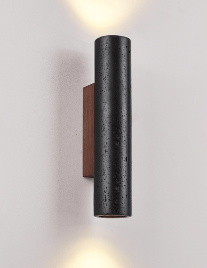 Volcanic Noir Wall Sconce - Adjustable Angle & Energy-Efficient LED