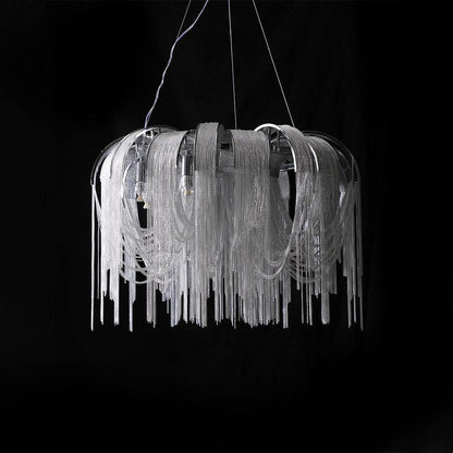 Elegant Length Chains Chandelier - Adjustable Height, Modern Design