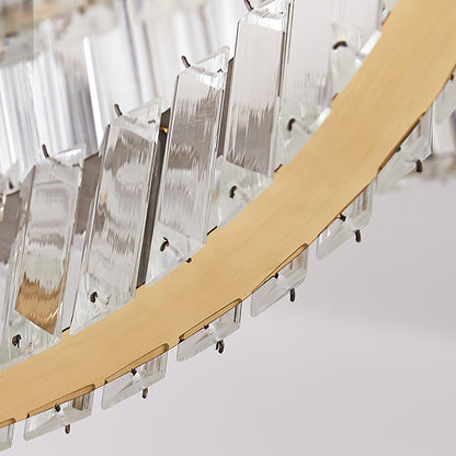 Vortex Chandelier - Modern Design, Dimmable LED, Adjustable Height