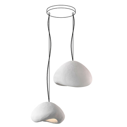 Zenra Wabi-Sabi Organic Chandelier - Eco-Friendly, Adjustable Height