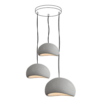 Zenra Wabi-Sabi Organic Chandelier - Eco-Friendly, Adjustable Height