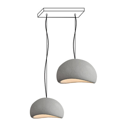 Zenra Wabi-Sabi Organic Chandelier - Eco-Friendly, Adjustable Height