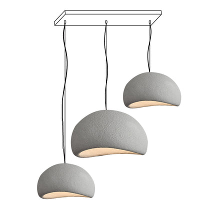 Zenra Wabi-Sabi Organic Chandelier - Eco-Friendly, Adjustable Height