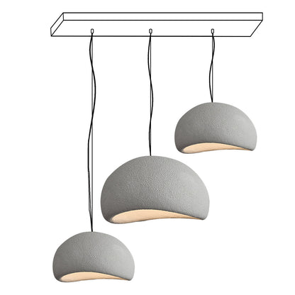 Zenra Wabi-Sabi Organic Chandelier - Eco-Friendly, Adjustable Height