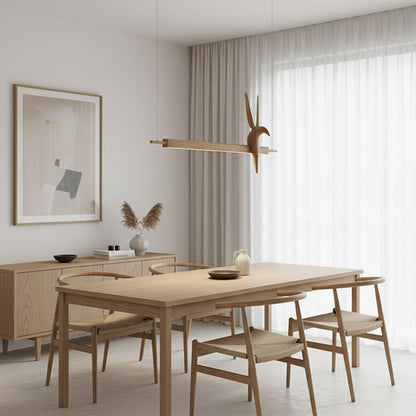 Elegant Wait Chandelier - LED Illumination & Adjustable Height
