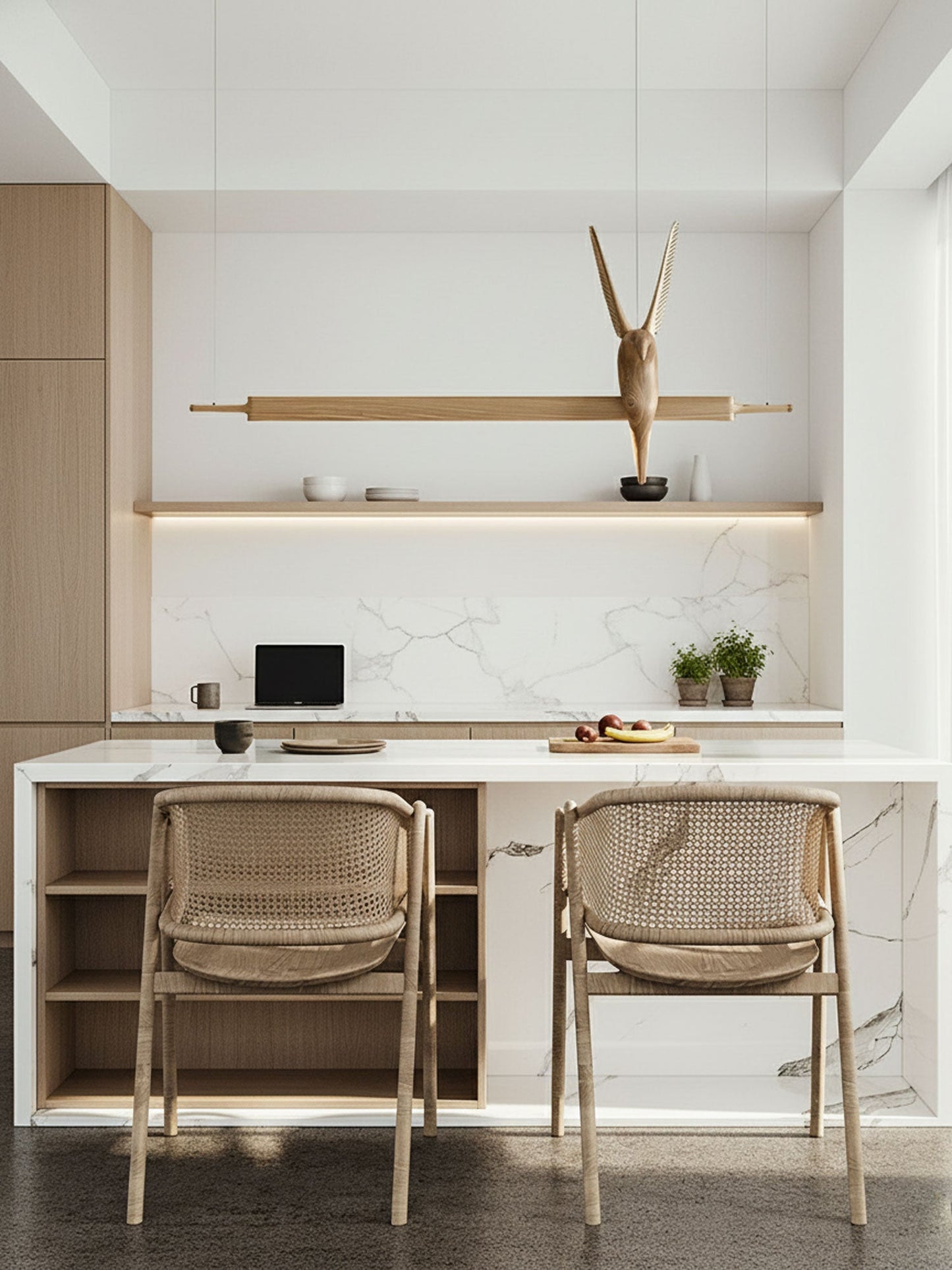 Elegant Wait Chandelier - LED Illumination & Adjustable Height