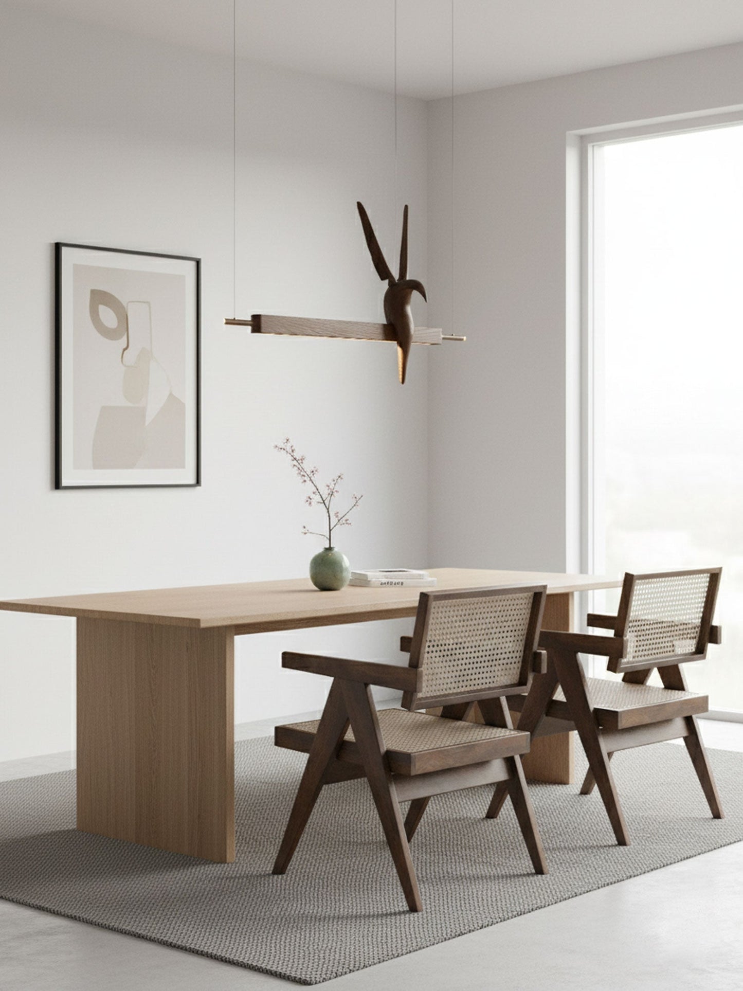 Elegant Wait Chandelier - LED Illumination & Adjustable Height