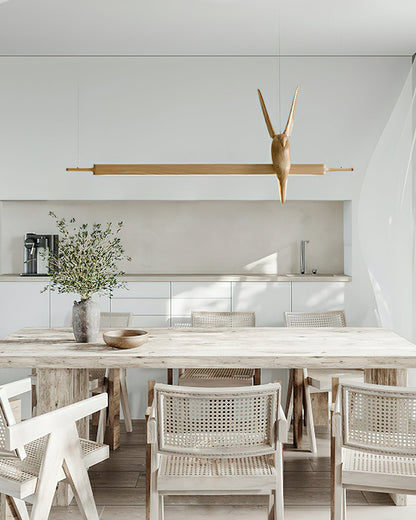 Elegant Wait Chandelier - LED Illumination & Adjustable Height