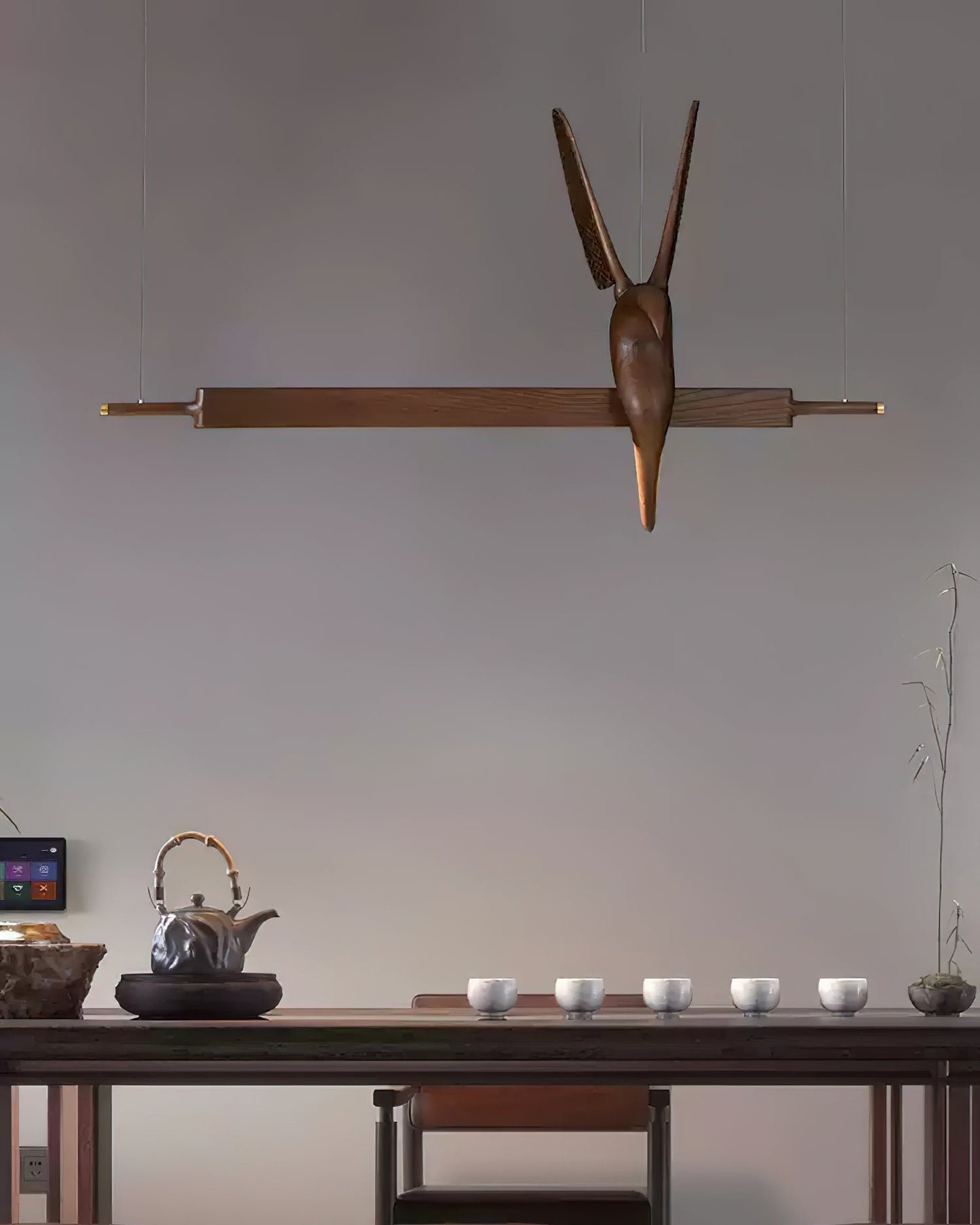 Elegant Wait Chandelier - LED Illumination & Adjustable Height