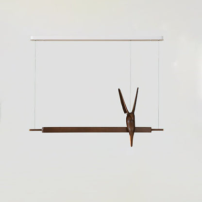 Elegant Wait Chandelier - LED Illumination & Adjustable Height