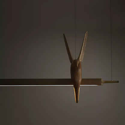 Elegant Wait Chandelier - LED Illumination & Adjustable Height