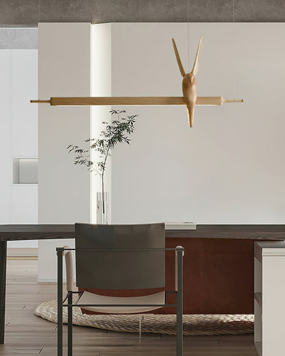 Elegant Wait Chandelier - LED Illumination & Adjustable Height