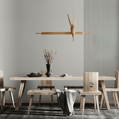 Elegant Wait Chandelier - LED Illumination & Adjustable Height