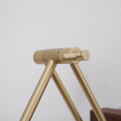 Walnut Linear Adjustable Wall Light - Dimmable & Energy Efficient