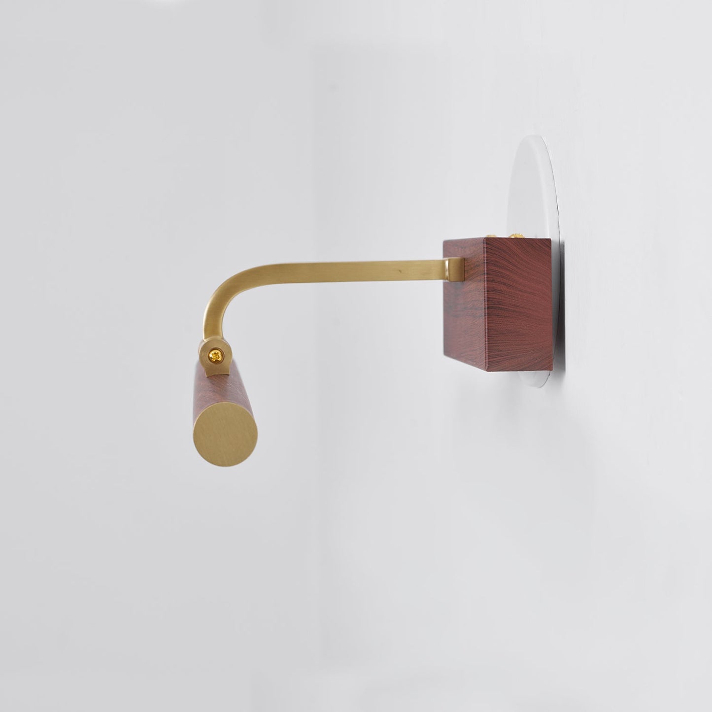 Walnut Linear LED Wall Light - Dimmable, Energy Efficient Illumination