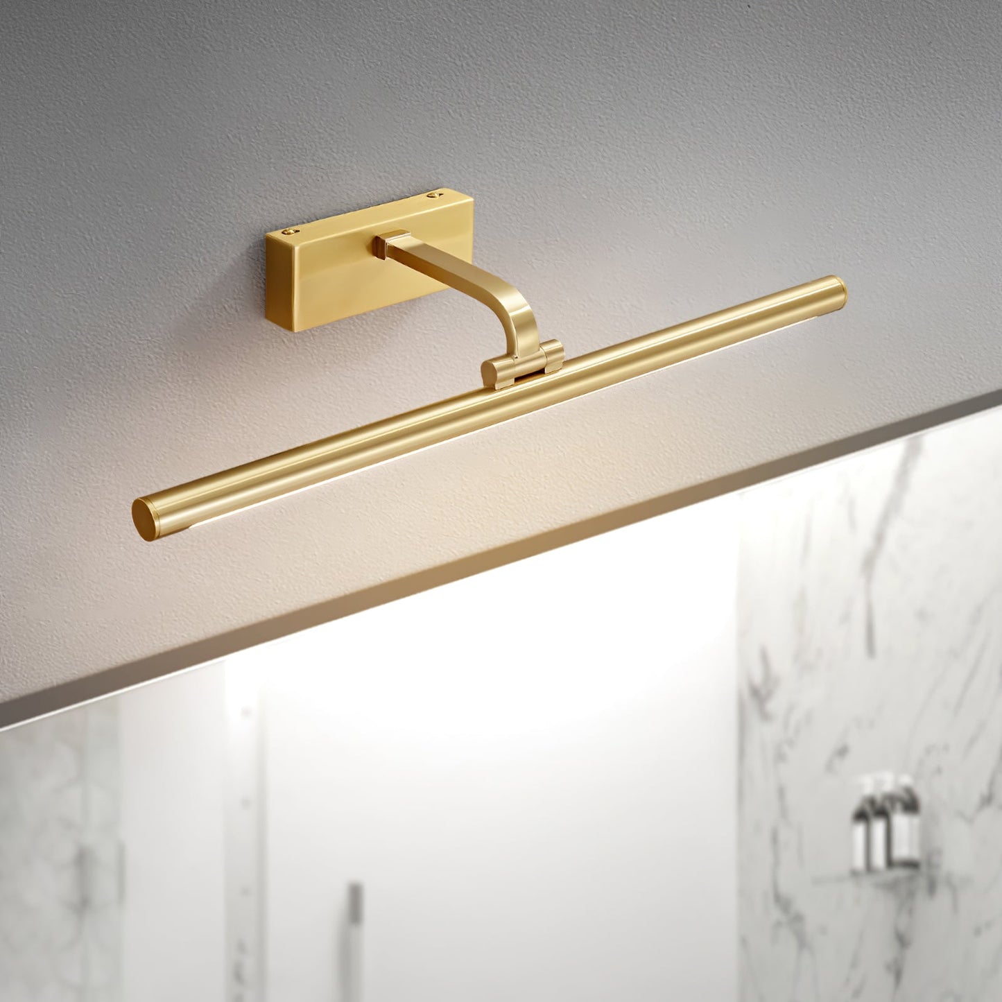 Walnut Linear LED Wall Light - Dimmable, Energy Efficient Illumination