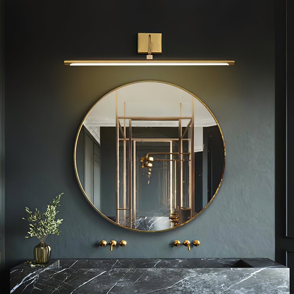 Walnut Linear LED Wall Light - Dimmable, Energy Efficient Illumination