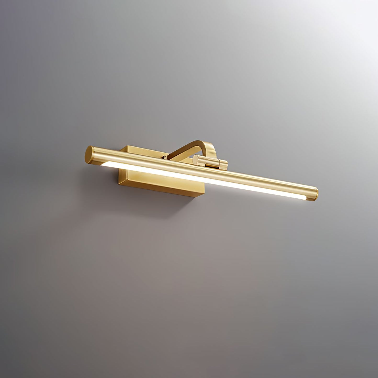 Walnut Linear LED Wall Light - Dimmable, Energy Efficient Illumination