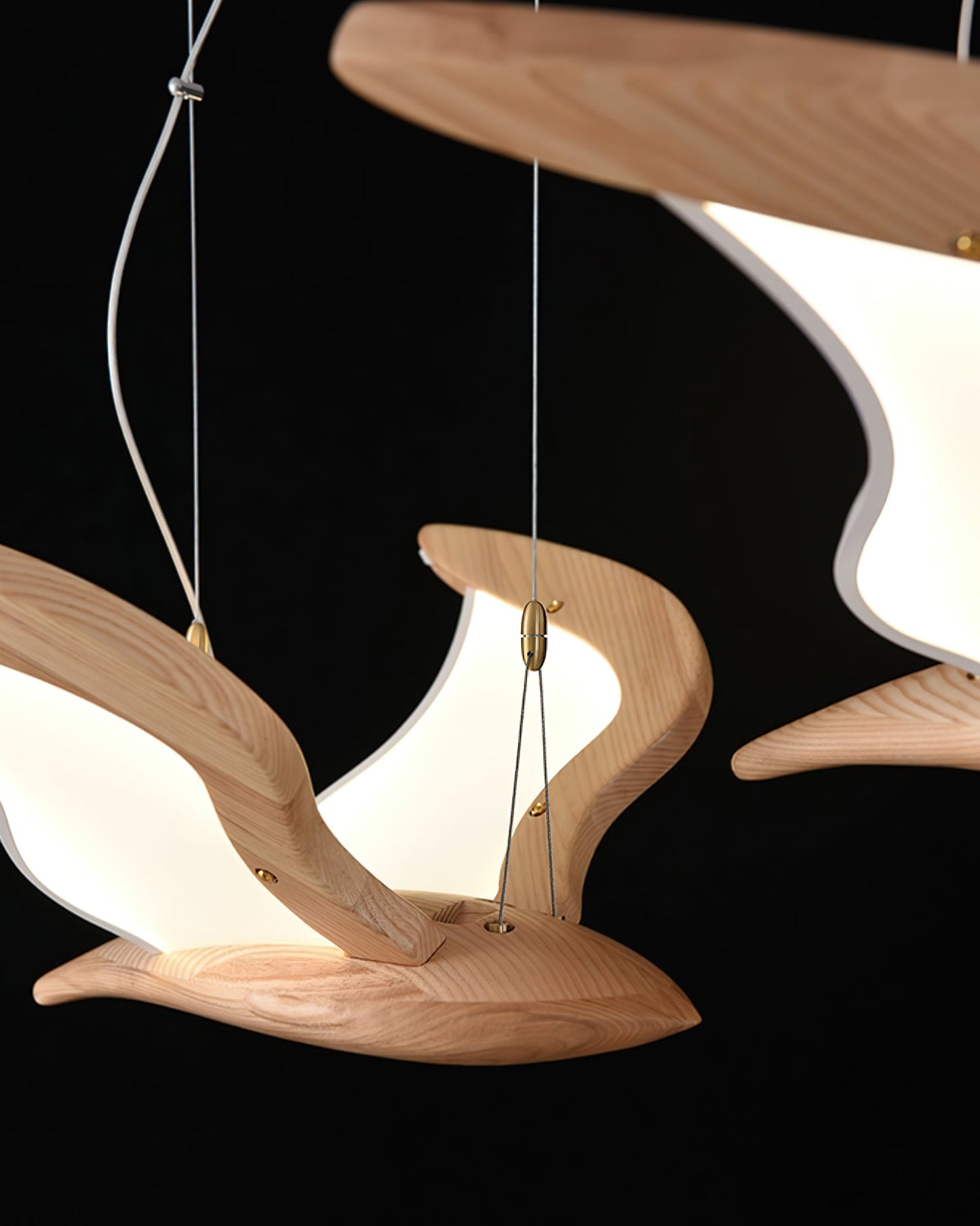 Elegant Warbler Chandelier - Adjustable Height, Energy-Efficient LED