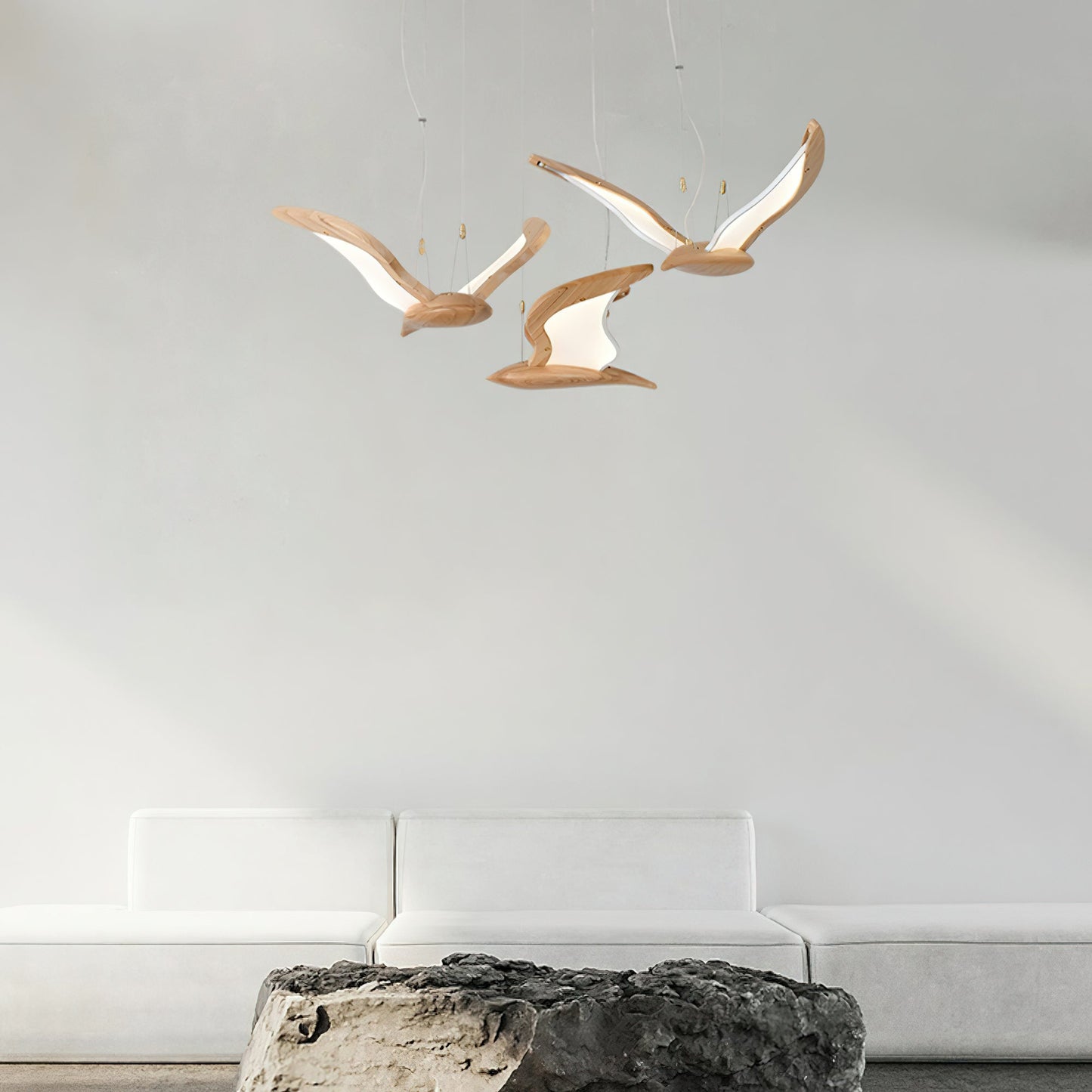 Elegant Warbler Chandelier - Adjustable Height, Energy-Efficient LED