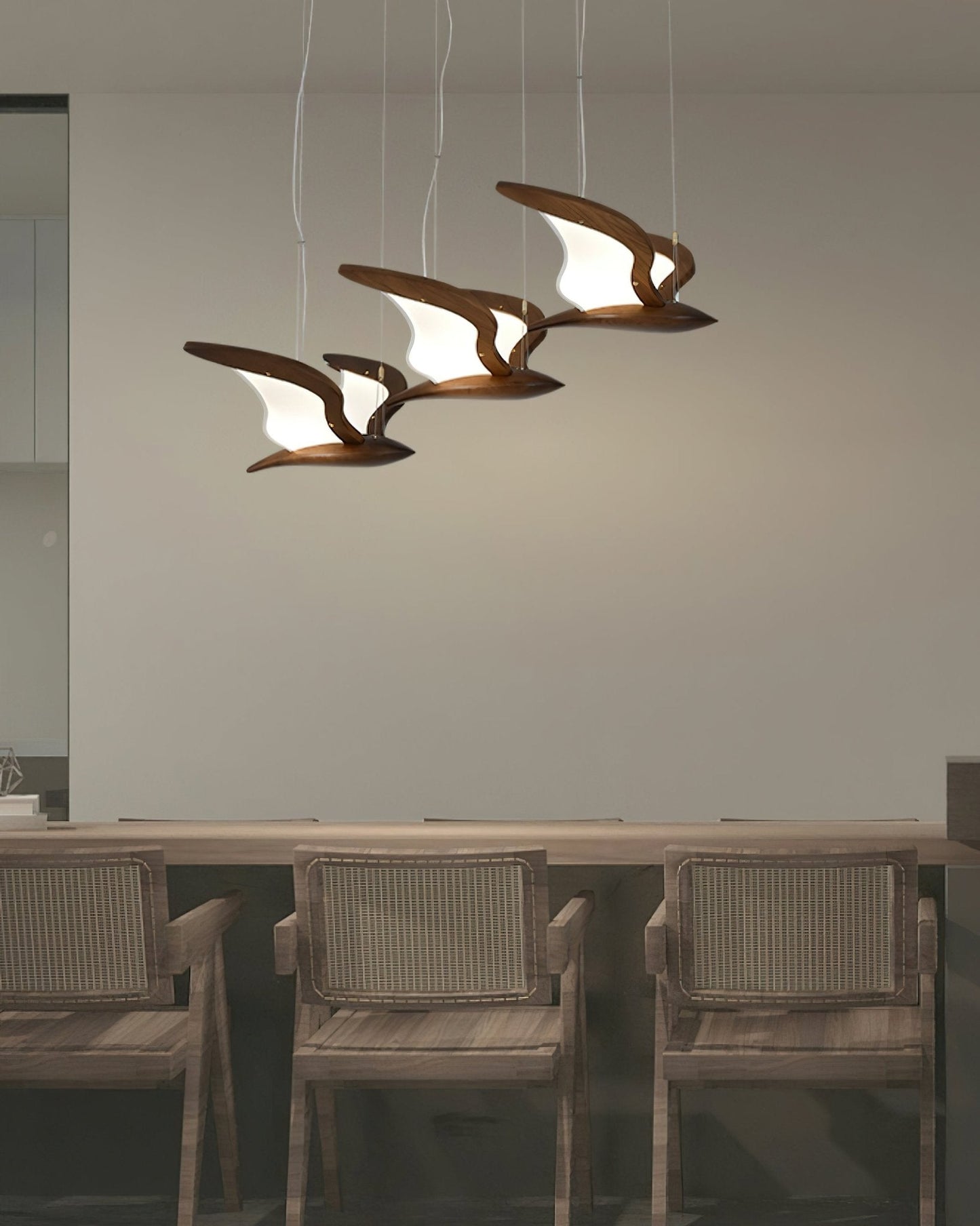 Elegant Warbler Chandelier - Adjustable Height, Energy-Efficient LED