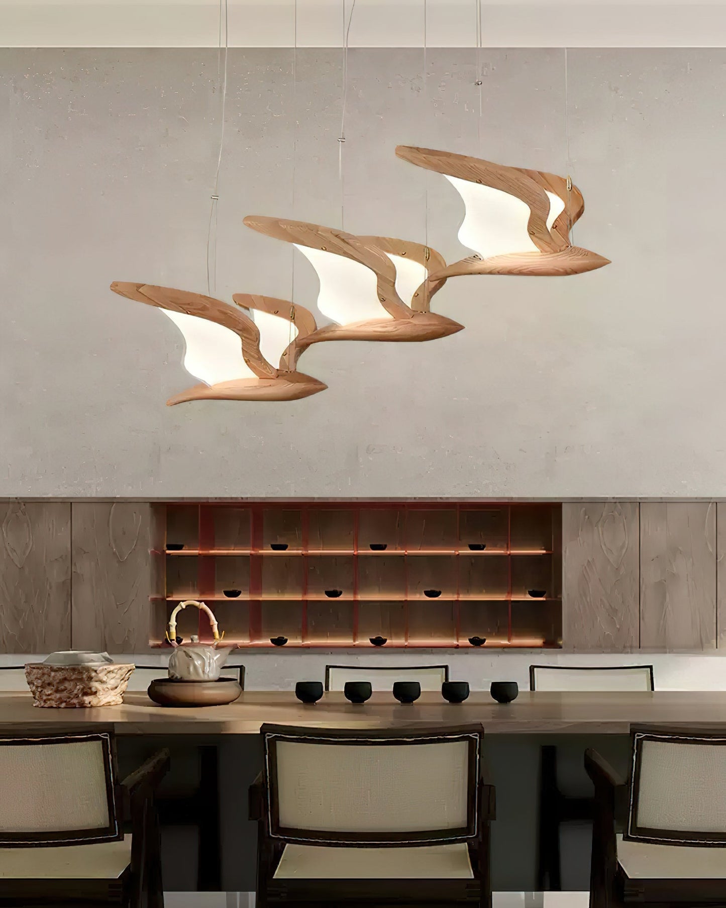 Elegant Warbler Chandelier - Adjustable Height, Energy-Efficient LED