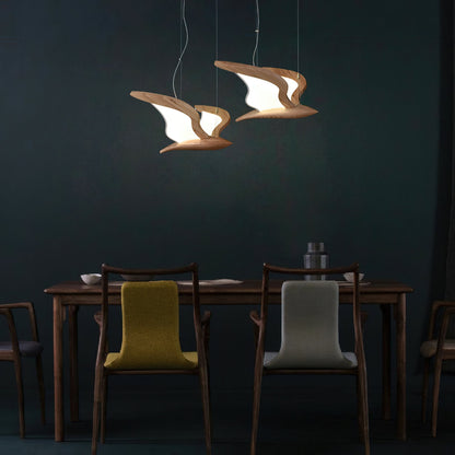 Elegant Warbler Chandelier - Adjustable Height, Energy-Efficient LED