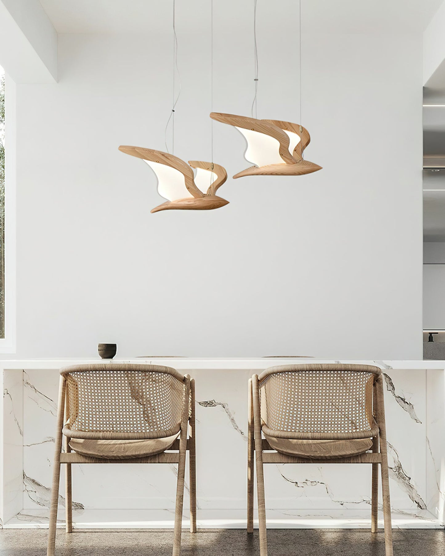Elegant Warbler Chandelier - Adjustable Height, Energy-Efficient LED