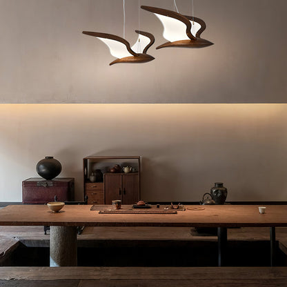 Elegant Warbler Chandelier - Adjustable Height, Energy-Efficient LED