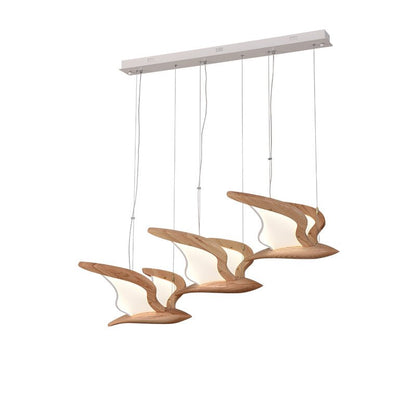 Elegant Warbler Chandelier - Adjustable Height, Energy-Efficient LED