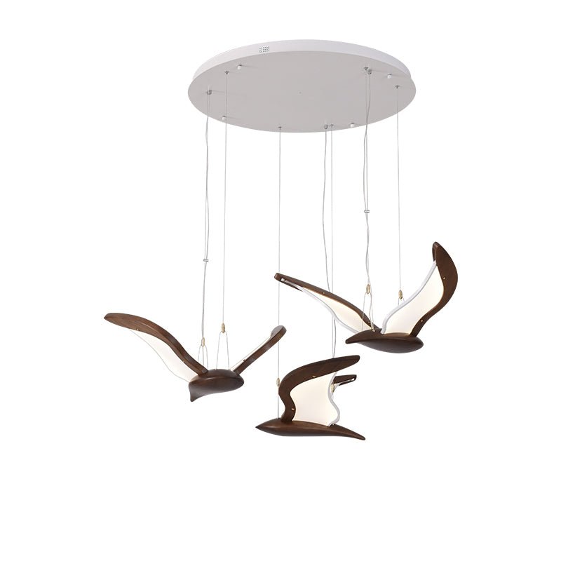 Elegant Warbler Chandelier - Adjustable Height, Energy-Efficient LED