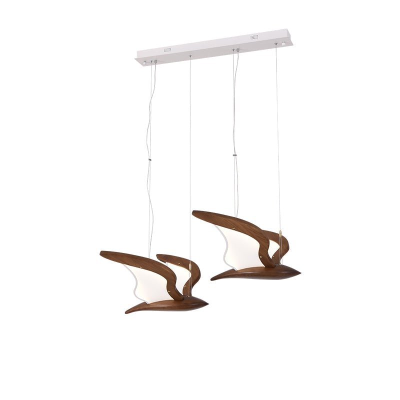 Elegant Warbler Chandelier - Adjustable Height, Energy-Efficient LED