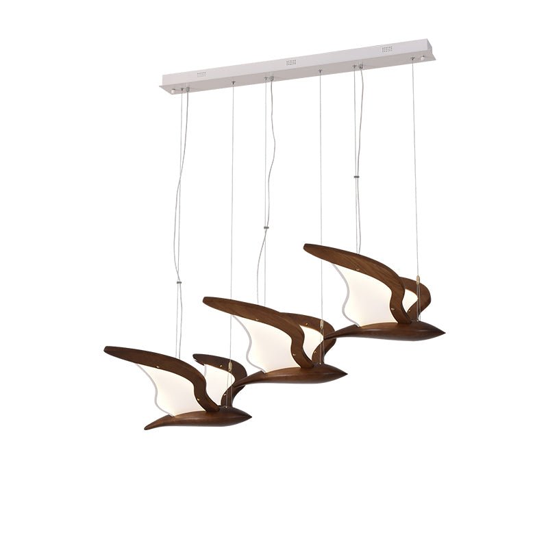 Elegant Warbler Chandelier - Adjustable Height, Energy-Efficient LED