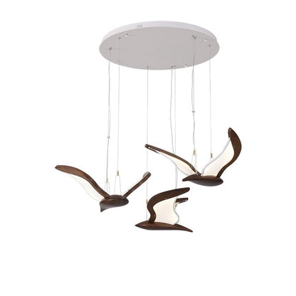 Elegant Warbler Chandelier - Adjustable Height, Energy-Efficient LED