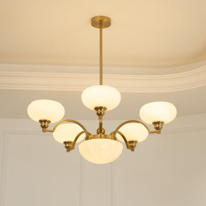 Elegant Warre Chandelier - Adjustable Height & Energy-Efficient LED