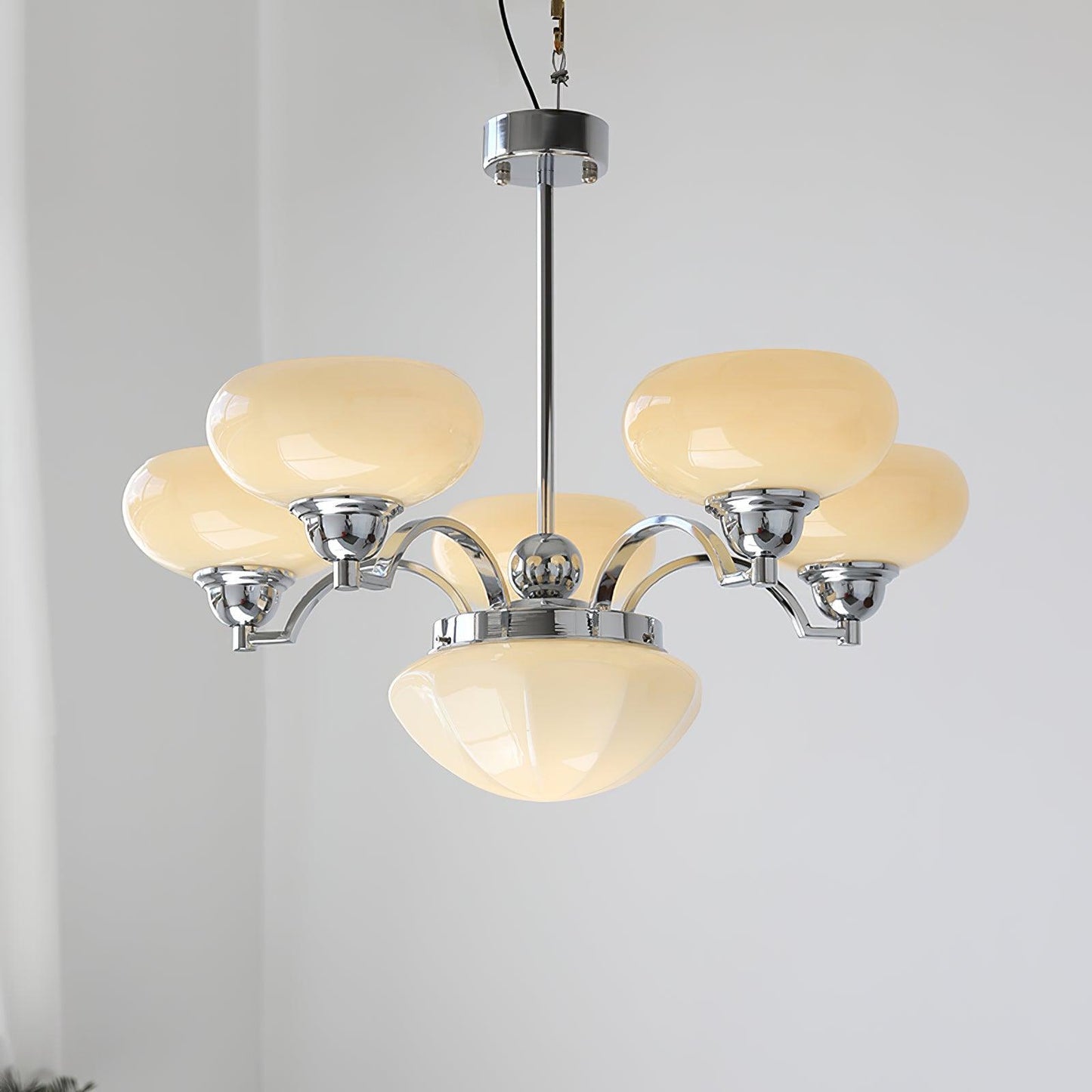 Elegant Warre Chandelier - Adjustable Height & Energy-Efficient LED