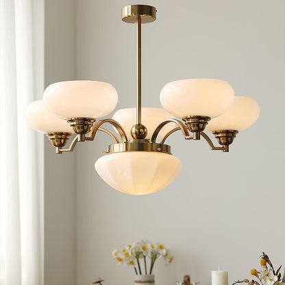 Elegant Warre Chandelier - Adjustable Height & Energy-Efficient LED