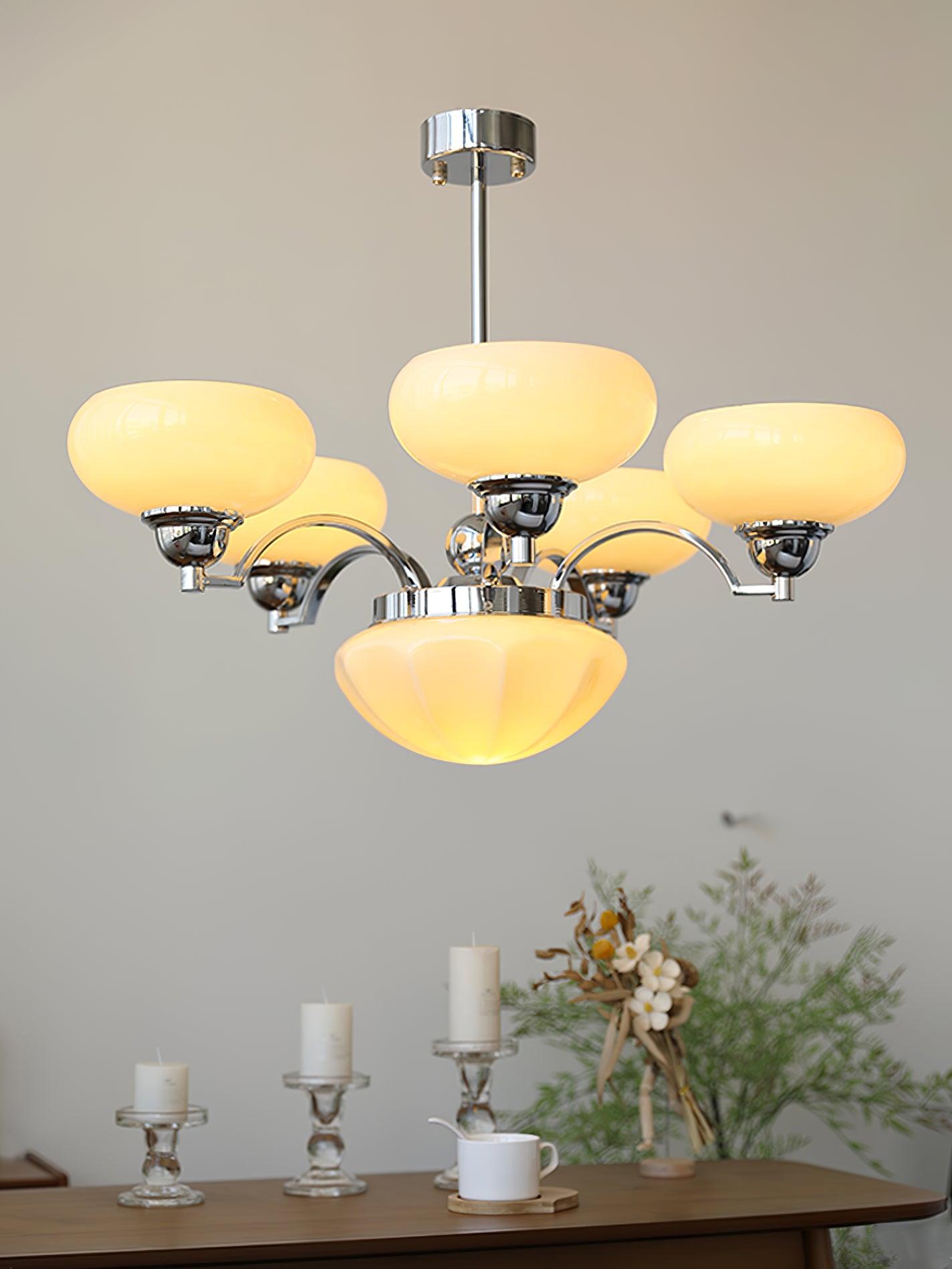 Elegant Warre Chandelier - Adjustable Height & Energy-Efficient LED