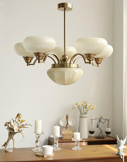 Elegant Warre Chandelier - Adjustable Height & Energy-Efficient LED