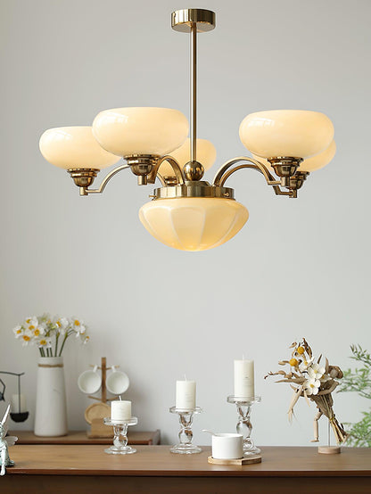 Elegant Warre Chandelier - Adjustable Height & Energy-Efficient LED