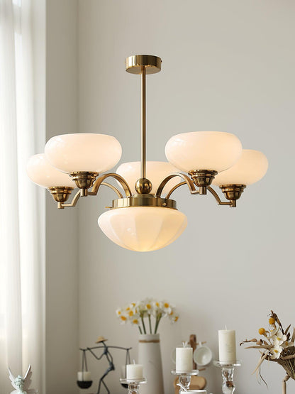 Elegant Warre Chandelier - Adjustable Height & Energy-Efficient LED