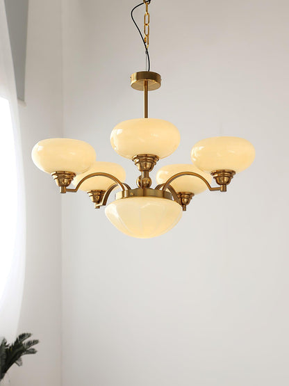 Elegant Warre Chandelier - Adjustable Height & Energy-Efficient LED