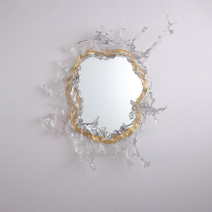 Water Drop Mirror Wall Lamp - Adjustable Brightness, Elegant Design