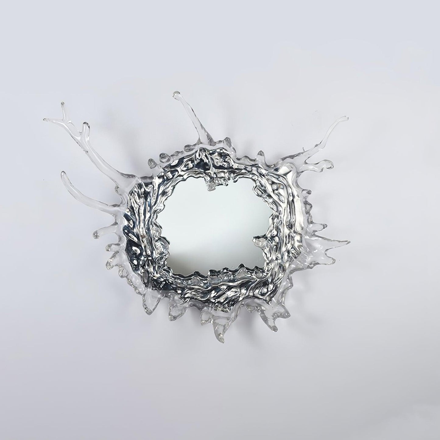 Water Drop Mirror Wall Lamp - Adjustable Brightness, Elegant Design