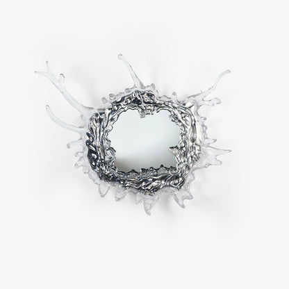 Water Drop Mirror Wall Lamp - Adjustable Brightness, Elegant Design