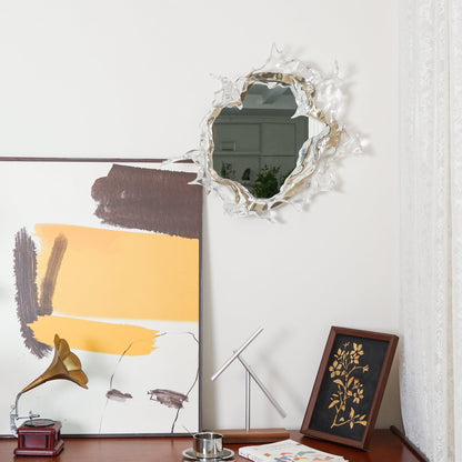Water Drop Mirror Wall Lamp - Adjustable Brightness, Elegant Design