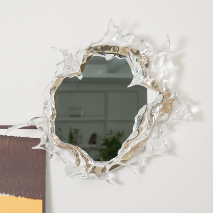 Water Drop Mirror Wall Lamp - Adjustable Brightness, Elegant Design