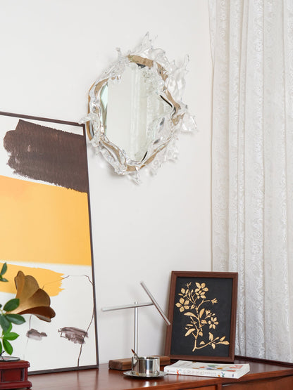 Water Drop Mirror Wall Lamp - Adjustable Brightness, Elegant Design