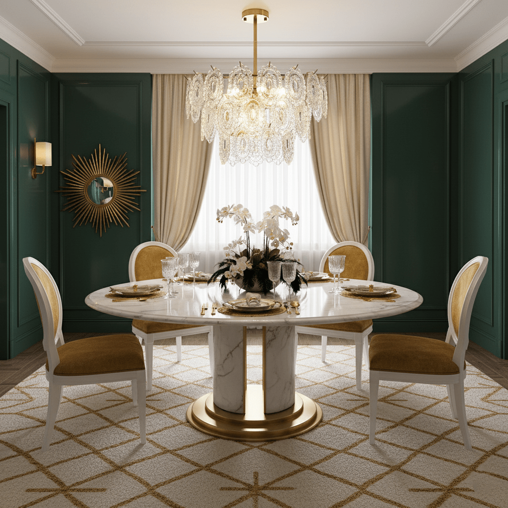 Elegant Wave Glass Chandelier - Modern Design with Adjustable Height